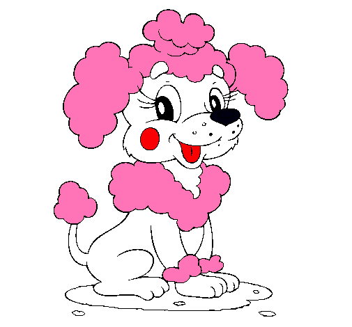Dibujo de Caniche pintado por Laika en Dibujos.net el día 22-10-10 ... Dibujo de Caniche pintado por Laika en Dibujos.net el día 22-10-10 ...