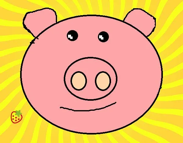 Dibujo de Cara de cerdito pintado por Amunyan en Dibujos.net el ... Dibujo de Cara de cerdito pintado por Amunyan en Dibujos.net el ...