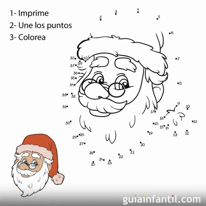 Dibujo de la cara de papá Noel para completar - 6 dibujos ... Dibujo de la cara de papá Noel para completar - 6 dibujos ...