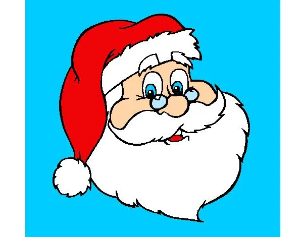 Dibujo de cara de papá noel pintado por Any27 en Dibujos.net el ... Dibujo de cara de papá noel pintado por Any27 en Dibujos.net el ...