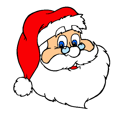 Dibujo de cara de papá noel pintado por Chemanuel en Dibujos.net ... Dibujo de cara de papá noel pintado por Chemanuel en Dibujos.net ...