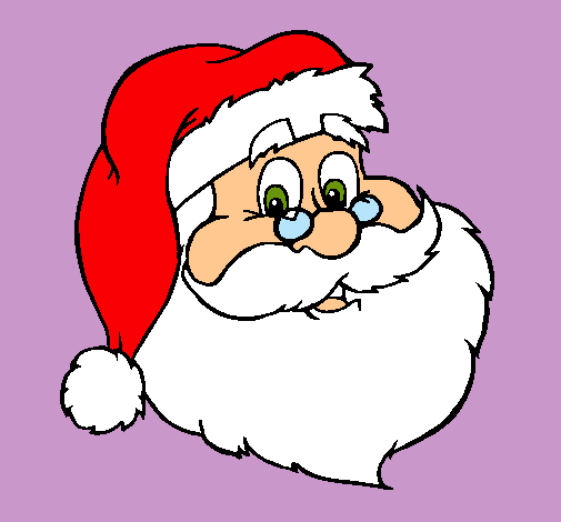 Dibujo de cara de papá noel pintado por Homero en Dibujos.net el ... Dibujo de cara de papá noel pintado por Homero en Dibujos.net el ...
