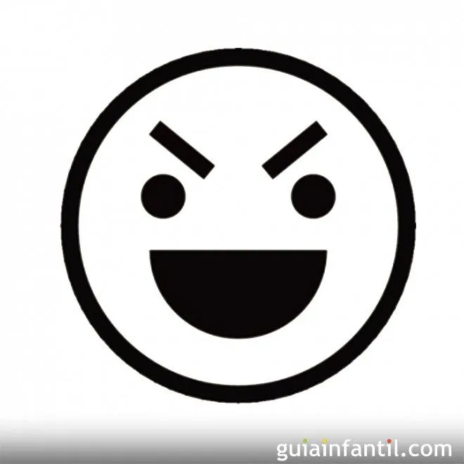 Dibujo de una cara traviesa para pintar - Dibujos de caras de ... Dibujo de una cara traviesa para pintar - Dibujos de caras de ...