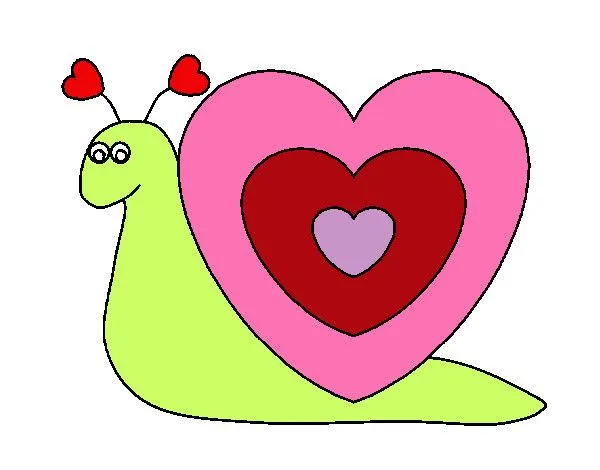 Dibujo de el caracol pintado por Jhasmin en Dibujos.net el día 14 ...
