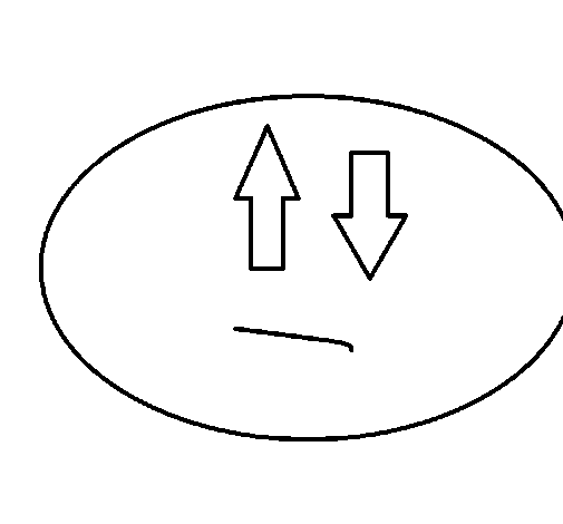 Dibujo de Carita con flechas para Colorear - Dibujos.net Dibujo de Carita con flechas para Colorear - Dibujos.net