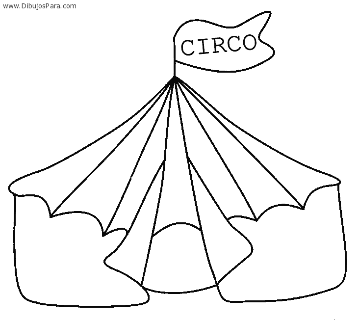 Dibujo de Carpa de Circo | Dibujos de Carpas para Pintar | Dibujos ... Dibujo de Carpa de Circo | Dibujos de Carpas para Pintar | Dibujos ...