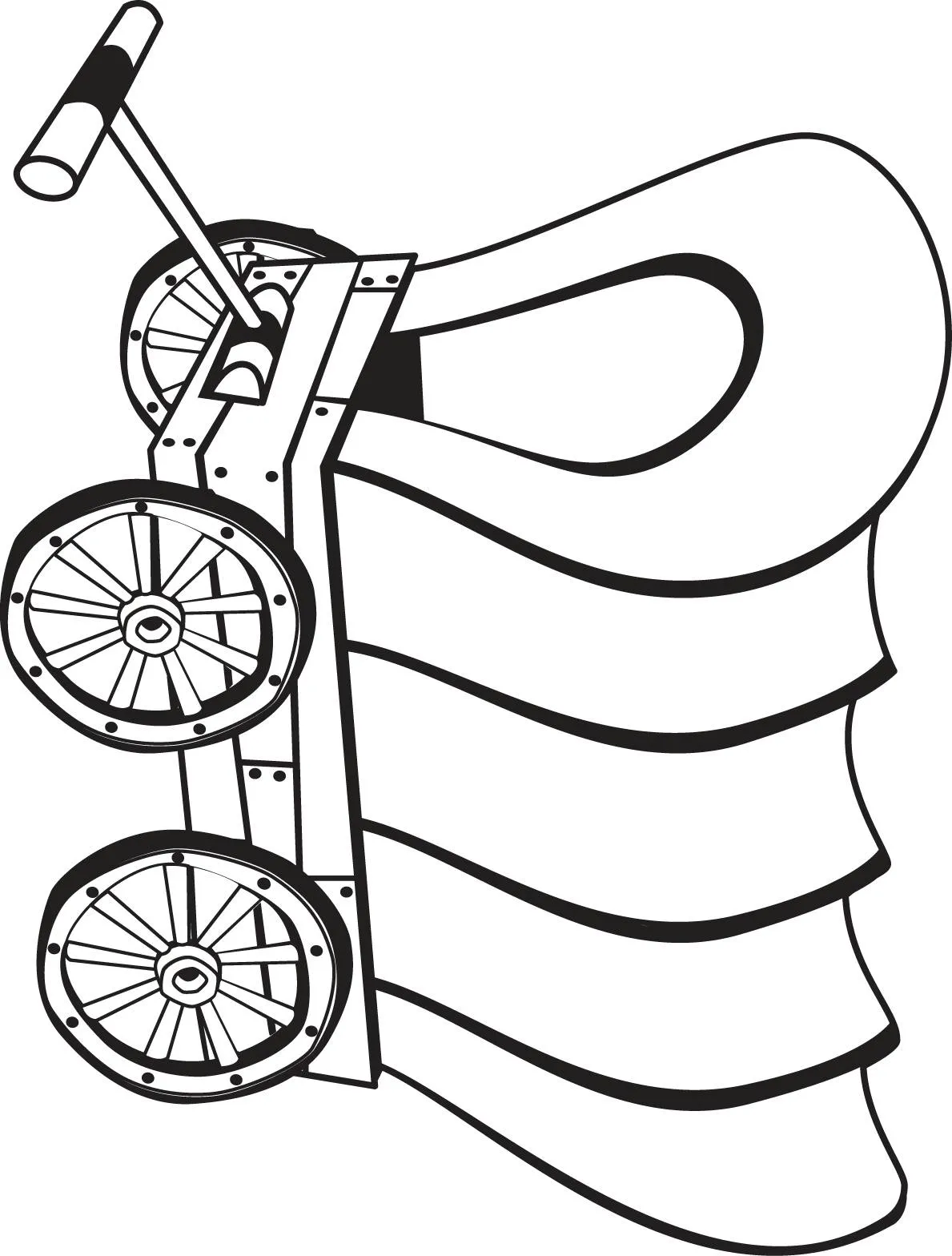 Carreta Colouring Pages