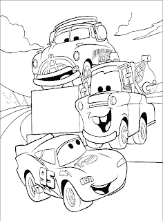 Dibujo de Cars para colorear 11 para descargar e imprimir Dibujo de Cars para colorear 11 para descargar e imprimir