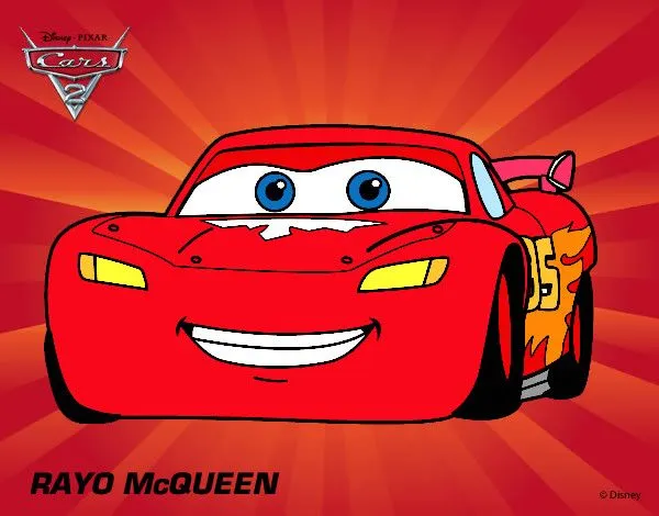 Dibujo de Cars 2 - Rayo McQueen pintado por Sinaiv en Dibujos.net ... Dibujo de Cars 2 - Rayo McQueen pintado por Sinaiv en Dibujos.net ...