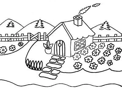 casas para colorear dibujos escolares dibujos infantiles dibujos para ... casas para colorear dibujos escolares dibujos infantiles dibujos para ...