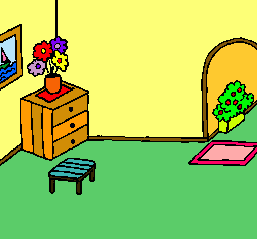 Dibujo de Casa por dentro pintado por Esty en Dibujos.net el día ... Dibujo de Casa por dentro pintado por Esty en Dibujos.net el día ...