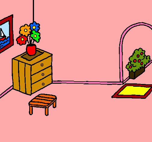 Dibujo de Casa por dentro pintado por Fres en Dibujos.net el día ... Dibujo de Casa por dentro pintado por Fres en Dibujos.net el día ...
