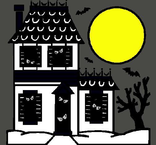 Dibujo de Casa del terror pintado por Ailita en Dibujos.net el día ... Dibujo de Casa del terror pintado por Ailita en Dibujos.net el día ...