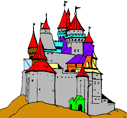 Dibujo de Castillo medieval pintado por Yahir en Dibujos.net el ...