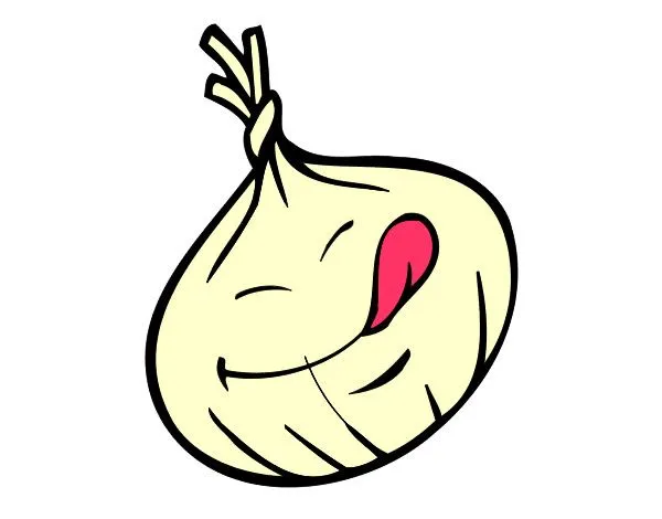Dibujo de Cebolla sonriente pintado por Sofia1809 en Dibujos.net ...