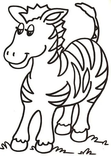DIBUJO DE CEBRA