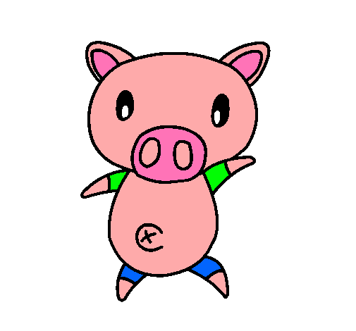 Dibujo de Cerdito graffiti pintado por Mariana en Dibujos.net el ... Dibujo de Cerdito graffiti pintado por Mariana en Dibujos.net el ...