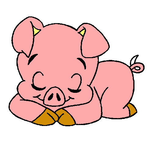 Dibujo de Cerdito pintado por Chanchito en Dibujos.net el día 10 ...