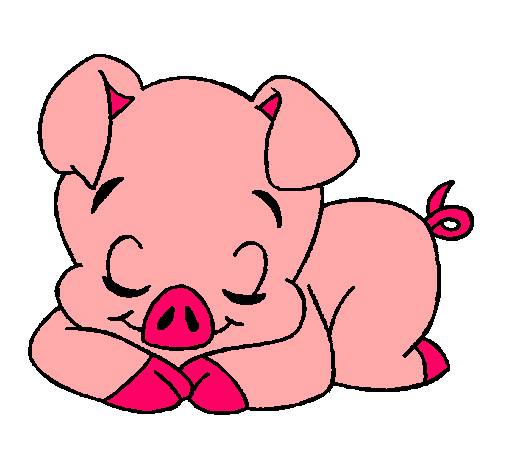 Dibujo de Cerdito pintado por Isabela en Dibujos.net el día 16-08 ...