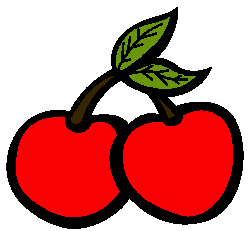 Dibujo de Cerezas III pintado por Fruta en Dibujos.net el día 01 ... Dibujo de Cerezas III pintado por Fruta en Dibujos.net el día 01 ...