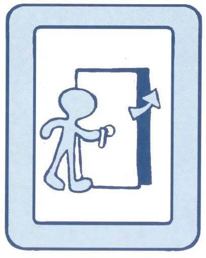 DIBUJO DE CERRAR LA PUERTA - Imagui