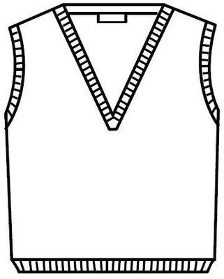 Dibujo de chaleco