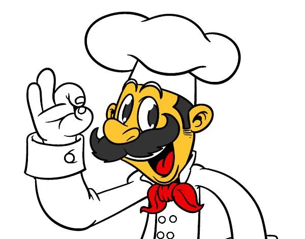 Dibujo de chef pintado por Franklinco en Dibujos.net el día 04-08 ...