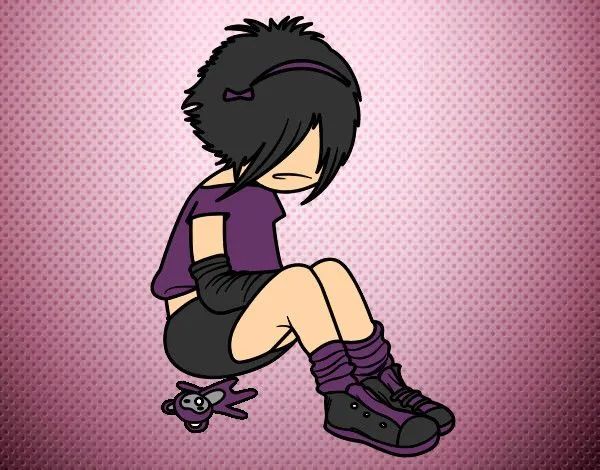 Dibujo de chia EMO pintado por Danielad en Dibujos.net el día 13 ... Dibujo de chia EMO pintado por Danielad en Dibujos.net el día 13 ...