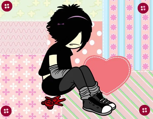 Dibujo de Chica EMO pintado por Josyxdjosy en Dibujos.net el día ... Dibujo de Chica EMO pintado por Josyxdjosy en Dibujos.net el día ...