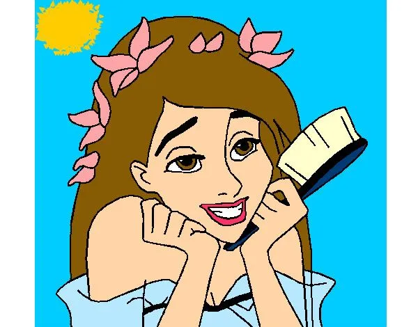 Dibujo de chica enamorada pintado por Albita9999 en Dibujos.net el ... Dibujo de chica enamorada pintado por Albita9999 en Dibujos.net el ...