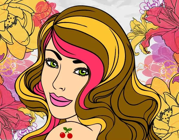 Dibujo de Chica guapa pintado por Mia26 en Dibujos.net el día 14 ... Dibujo de Chica guapa pintado por Mia26 en Dibujos.net el día 14 ...
