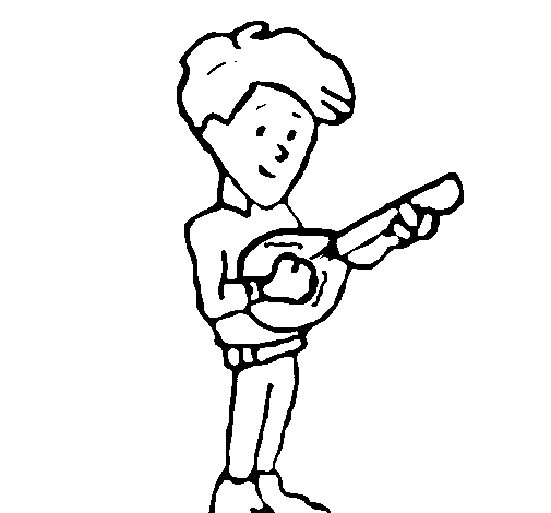 A Colorear!: Chico de la mandolina - Blinklearning - Personalized ... A Colorear!: Chico de la mandolina - Blinklearning - Personalized ...
