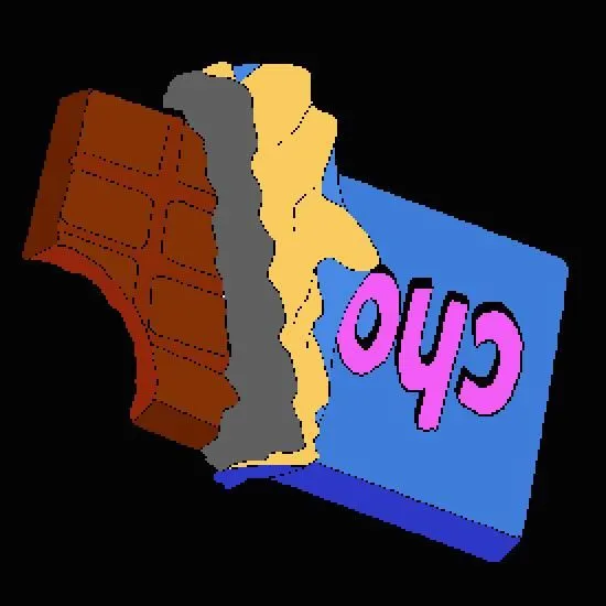 Dibujo de chocolate pad - varios dibujos libres para colorear en línea