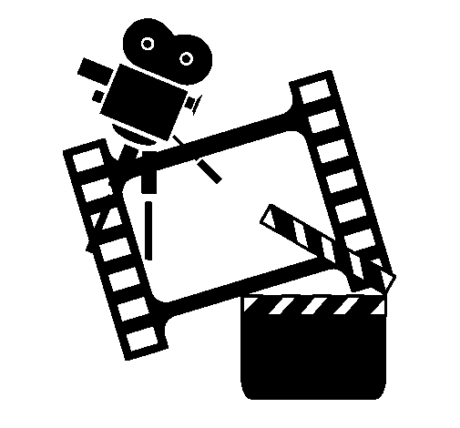 Dibujo de Cine para Colorear - Dibujos.net