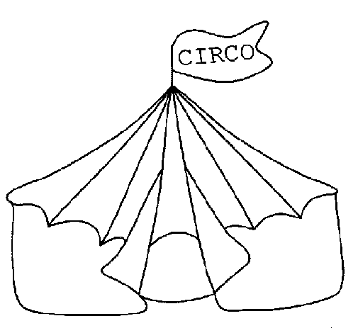 Dibujo de Circo para Colorear - Dibujos.net Dibujo de Circo para Colorear - Dibujos.net
