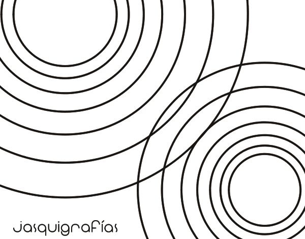 Dibujo de Círculos juntos para Colorear - Dibujos.net Dibujo de Círculos juntos para Colorear - Dibujos.net