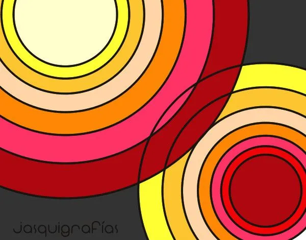 Dibujo de Círculos juntos pintado por Michinita en Dibujos.net el ...