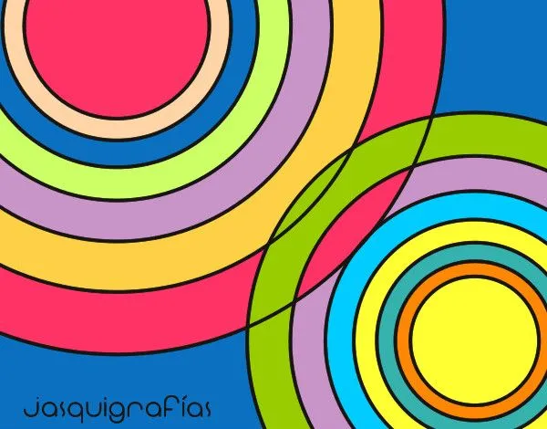 Dibujo de Círculos juntos pintado por Olgam en Dibujos.net el día ...