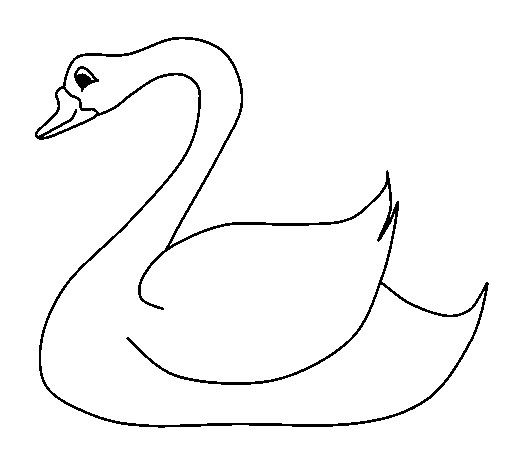 Dibujo de Cisne pintado por Crytius en Dibujos.net el día 28-10-11 ...