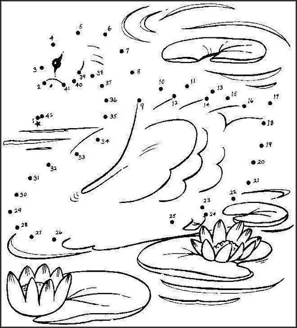 Dibujo de Cisne para unir con puntos y colorear ~ 4 Dibujo Dibujo de Cisne para unir con puntos y colorear ~ 4 Dibujo
