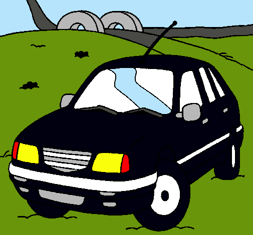 Dibujo de Coche en la carretera pintado por Auto en Dibujos.net el ... Dibujo de Coche en la carretera pintado por Auto en Dibujos.net el ...