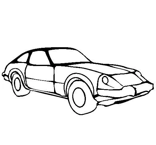 Dibujo de Coche deportivo para Colorear - Dibujos.net Dibujo de Coche deportivo para Colorear - Dibujos.net