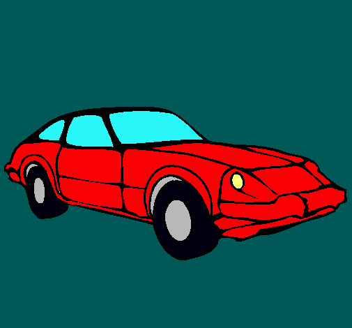 Dibujo de Coche deportivo pintado por Caricatura en Dibujos.net el ...