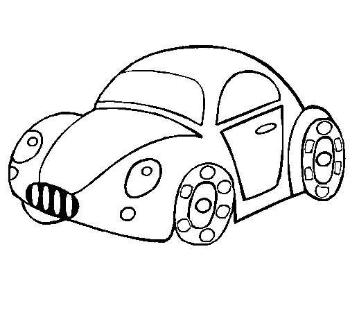 Dibujo de Coche de juguete para Colorear - Dibujos.net