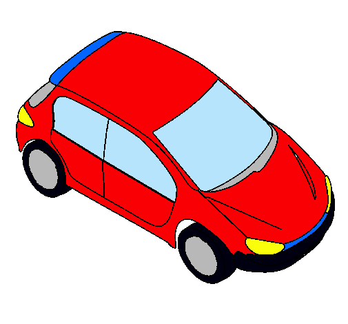 Dibujo de Coche visto desde arriba pintado por Carro en Dibujos ...