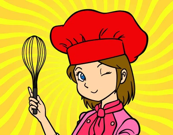 Dibujo de Cocinera pintado por Gemitaber en Dibujos.net el día 23 ...