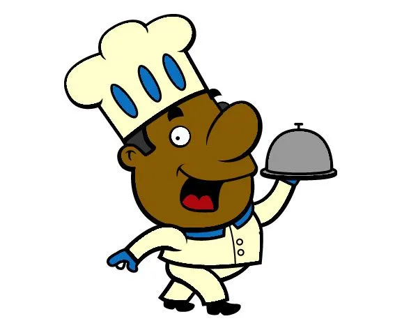 Dibujo de Cocinero africanito pintado por Minue en Dibujos.net el ...