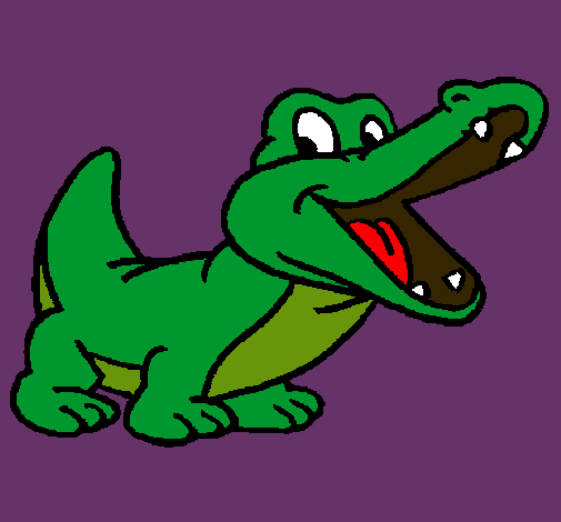 Dibujo de Cocodrilo pintado por Caiman en Dibujos.net el día 20-10 ...