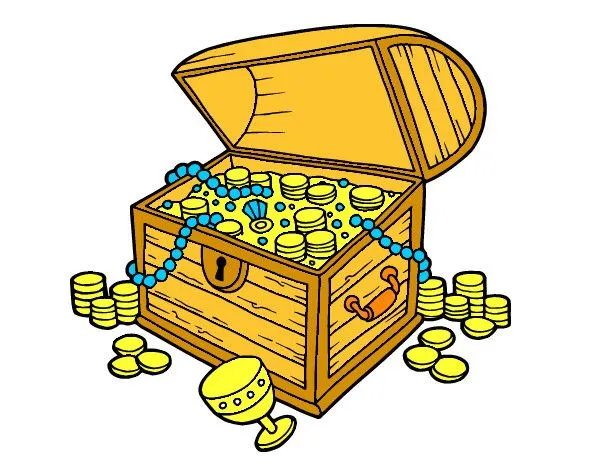 Dibujo de el cofre del tesoro pintado por Gissel1199 en Dibujos ...