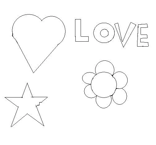 Dibujo de Collage para Colorear - Dibujos.net Dibujo de Collage para Colorear - Dibujos.net